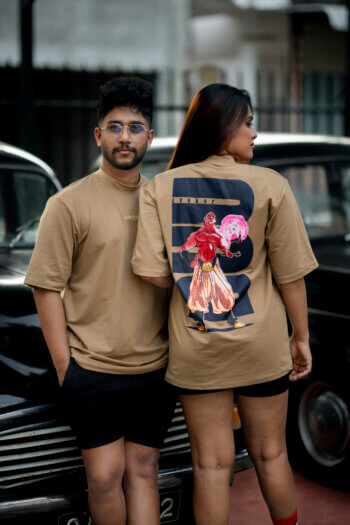 Zeeker Anime Printed Oversized Tee