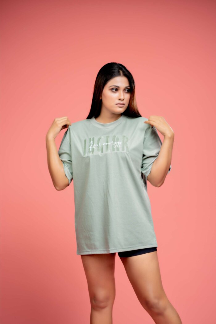 Lugerr Raw energy oversized tee