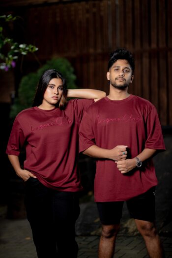 Lugerr Emb oversized tee