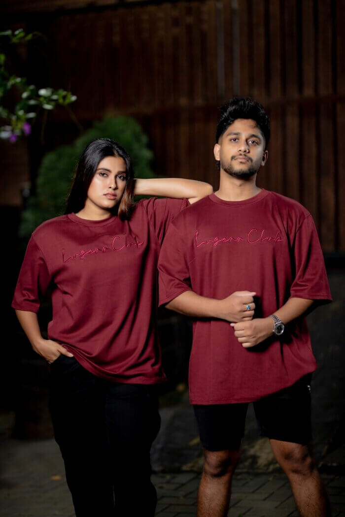 Lugerr Emb oversized tee