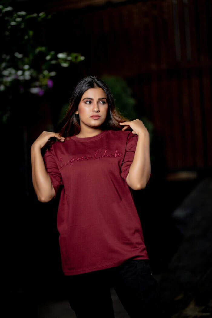 Lugerr Emb oversized tee