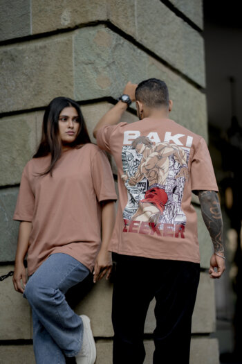 Zeeker printed oversized tee