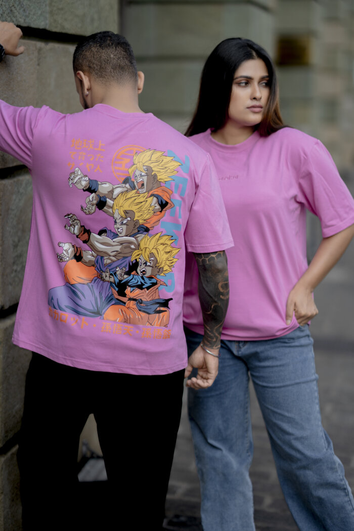 Zeeker printed oversized tee