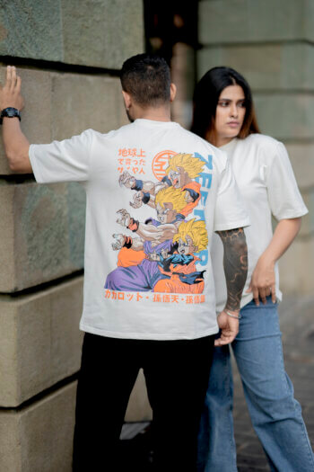 Zeeker printed oversized tee