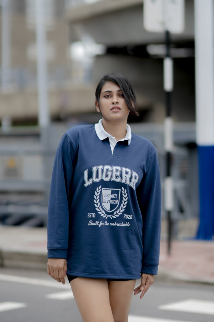 Lugerr Legacy Division Long Sleeves Tee - Midnight Blue