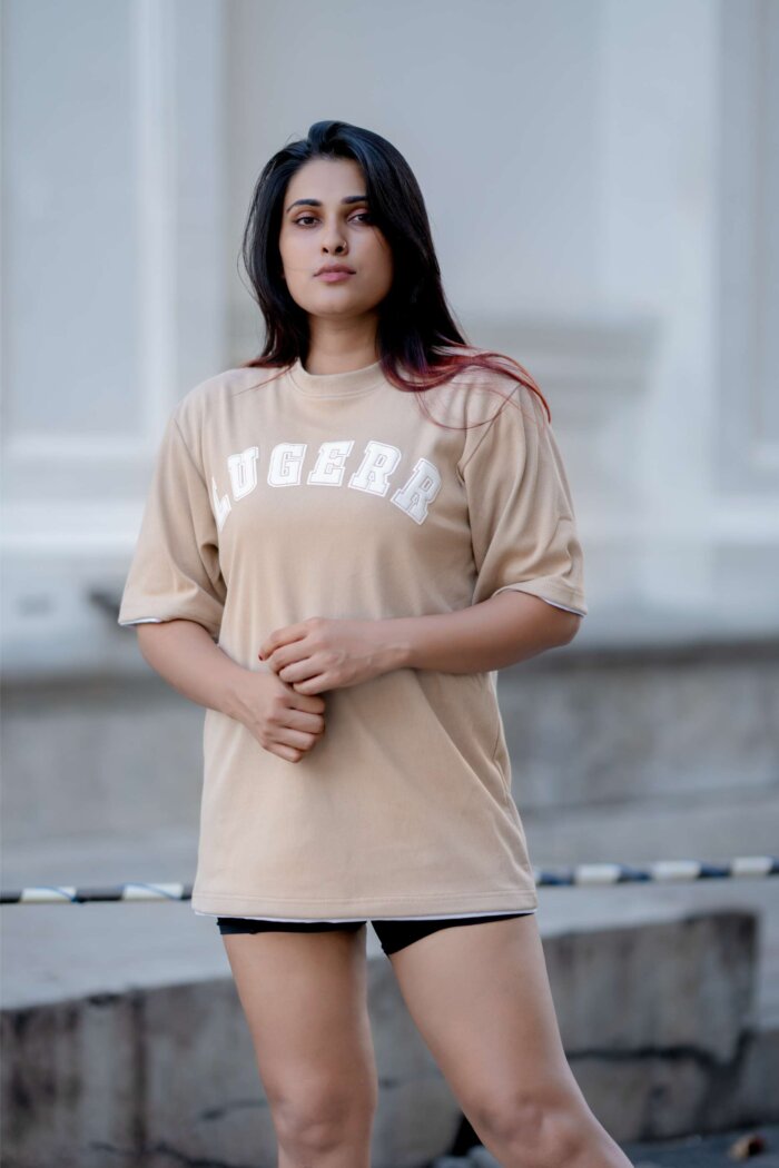 Lugerr Jackpot high neck oversized tee
