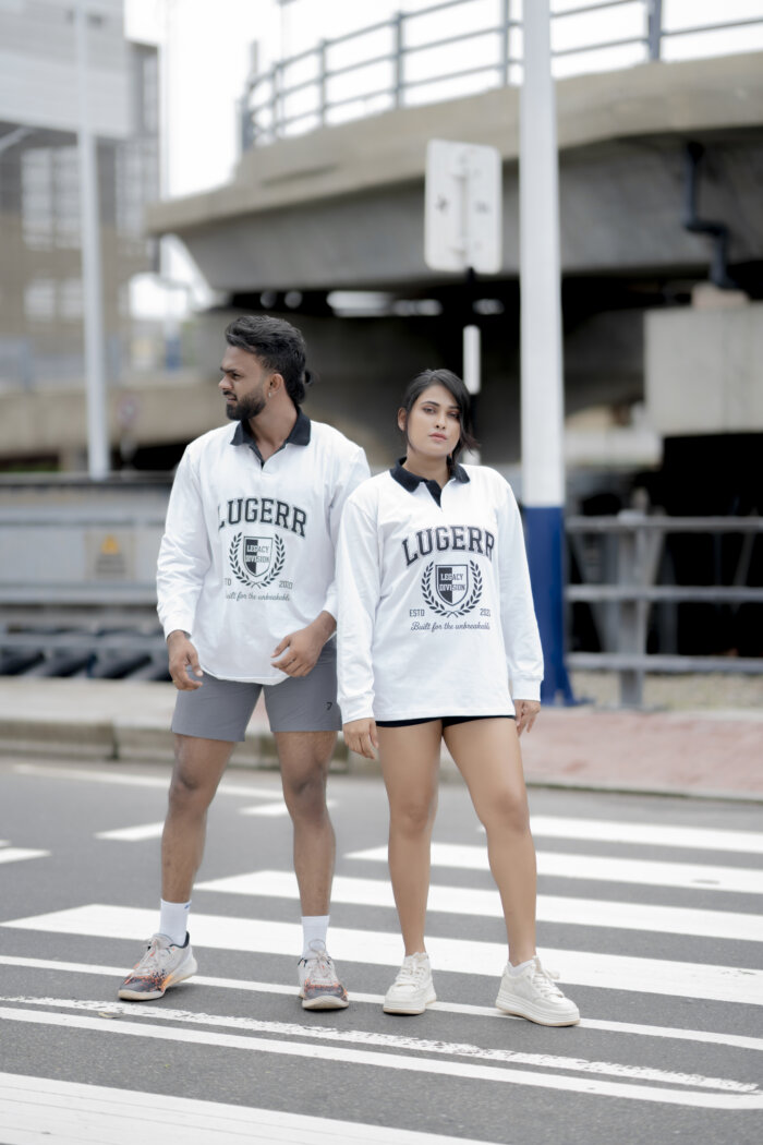 Lugerr Legacy Division Long Sleeves Tee - White - Image 3