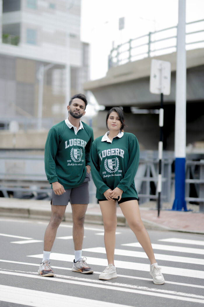 Lugerr Legacy Division Long Sleeves Tee - Aquatic Green - Image 2
