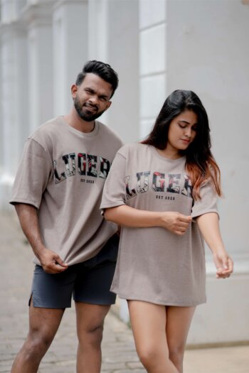 Lugerr Marvel Oversized Tee - Beige