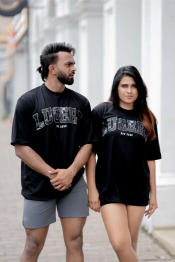 Lugerr Marvel Oversized Tee - Black