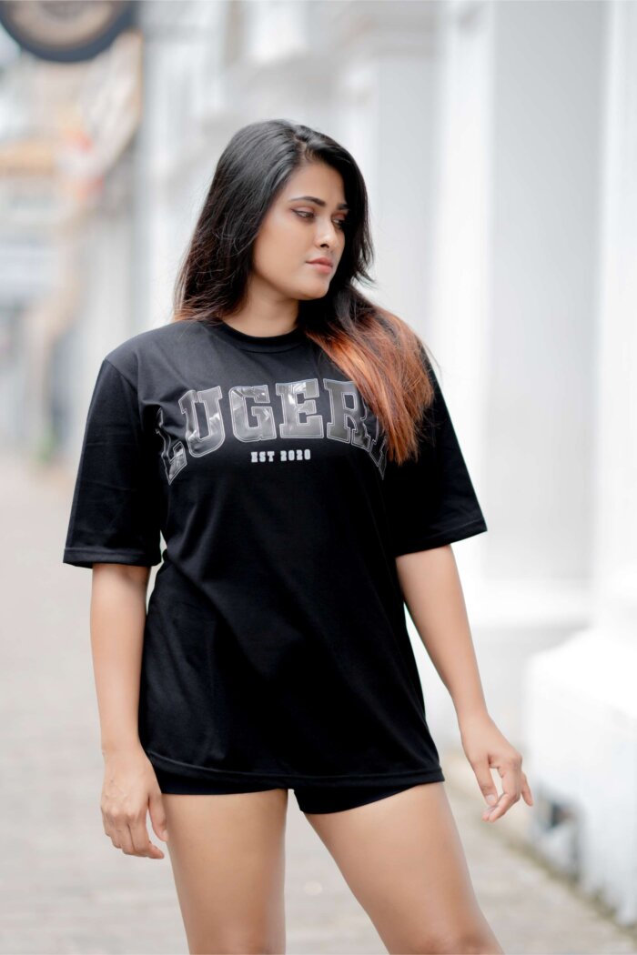 Lugerr Marvel Oversized Tee - Black - Image 3
