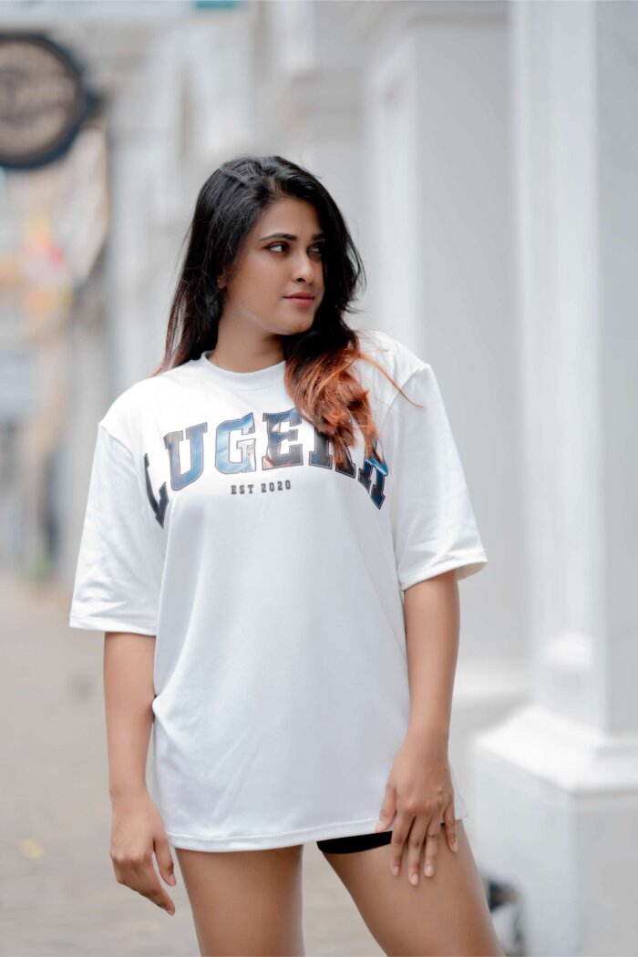 Lugerr Marvel Oversized Tee - White