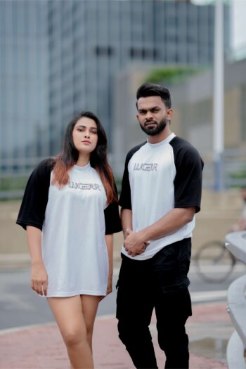 Lugerr Arena high neck Oversized Tee