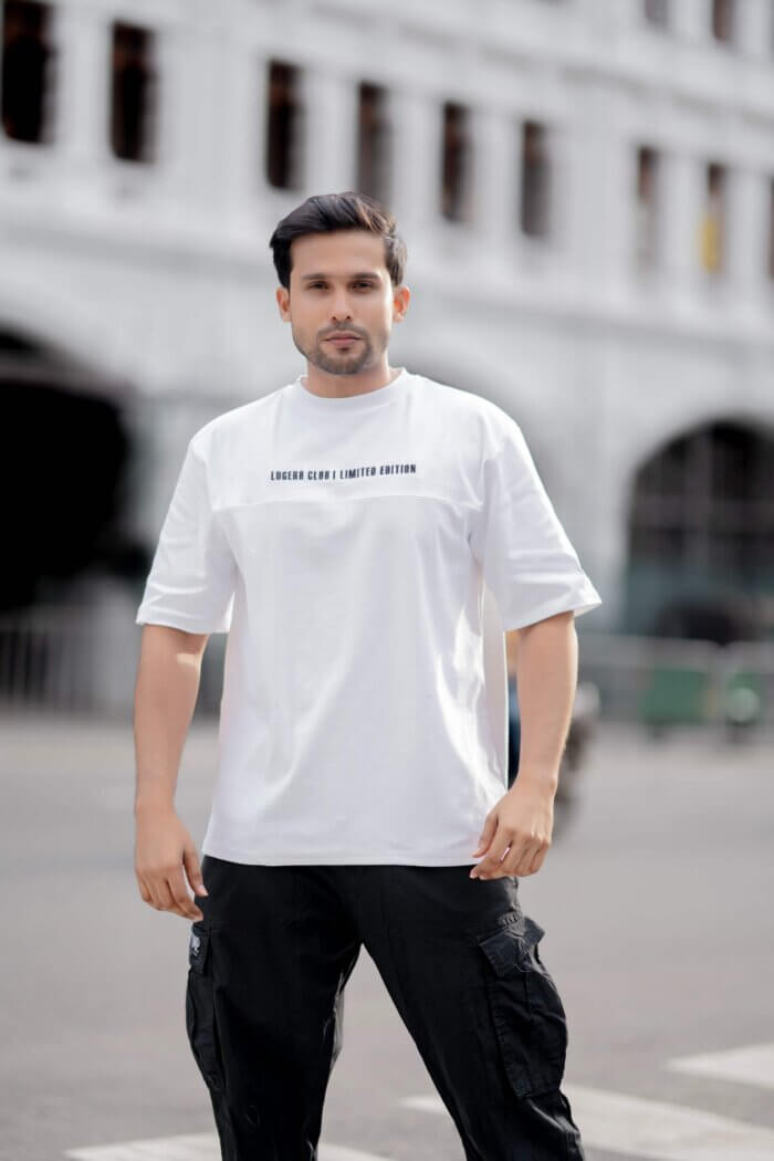 Lugerr Club | Limited Edition Oversized Tee – White - Image 2