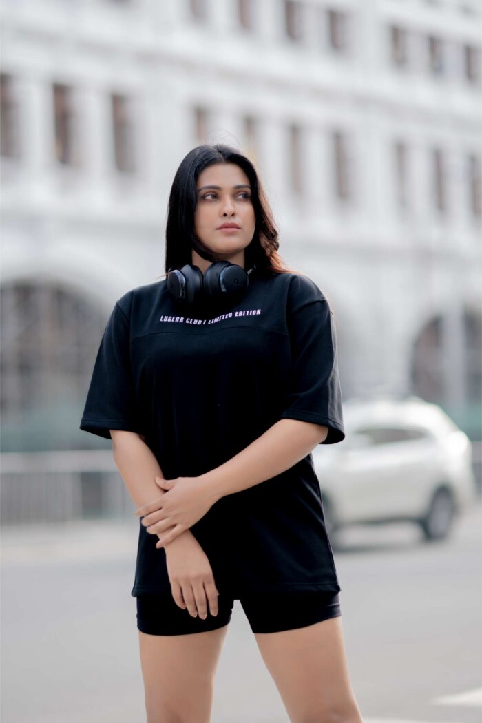 Lugerr Club | Limited Edition Oversized Tee – Black - Image 3