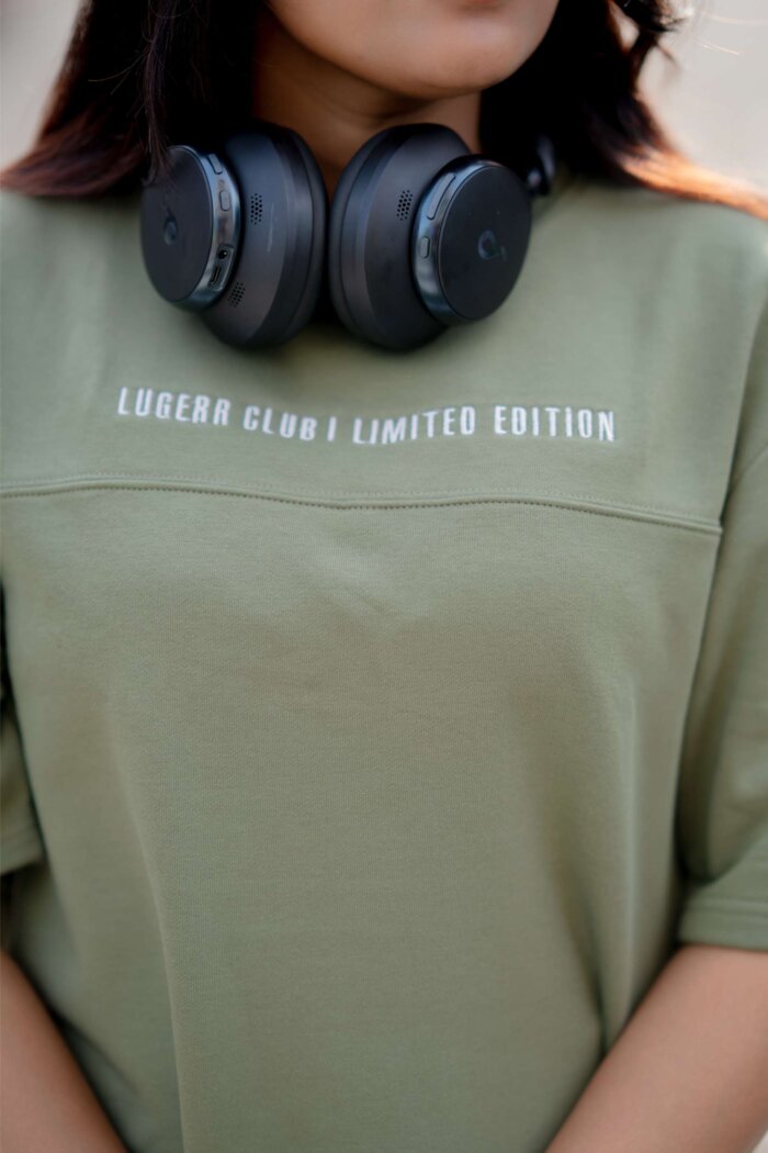 Lugerr Club | Limited Edition Oversized Tee – Mossy Green