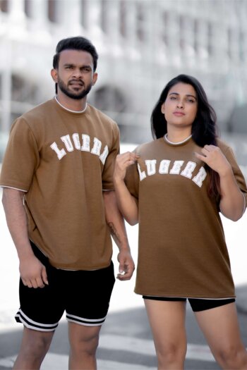 Lugerr Jackpot high neck oversized tee