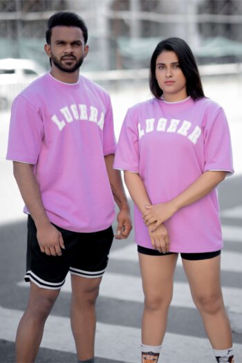 Lugerr Jackpot high neck oversized tee