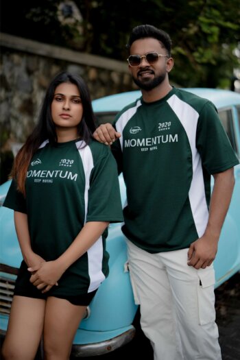 Lugerr Momentum oversized tee - Green