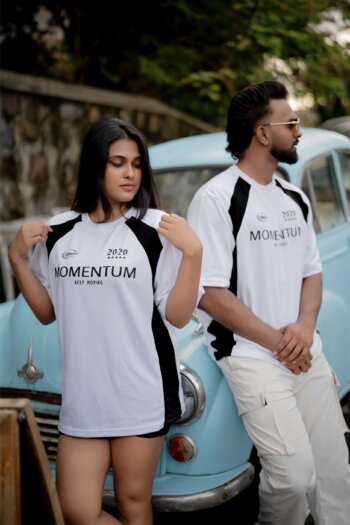 Lugerr Momentum oversized tee - White