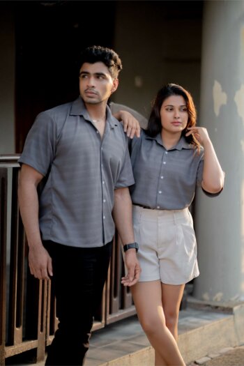 Lugerr PopCore oversized shirt – Gray