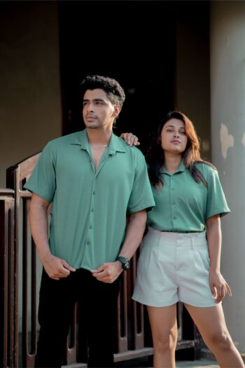 Lugerr Popcore oversized Shirt - Green