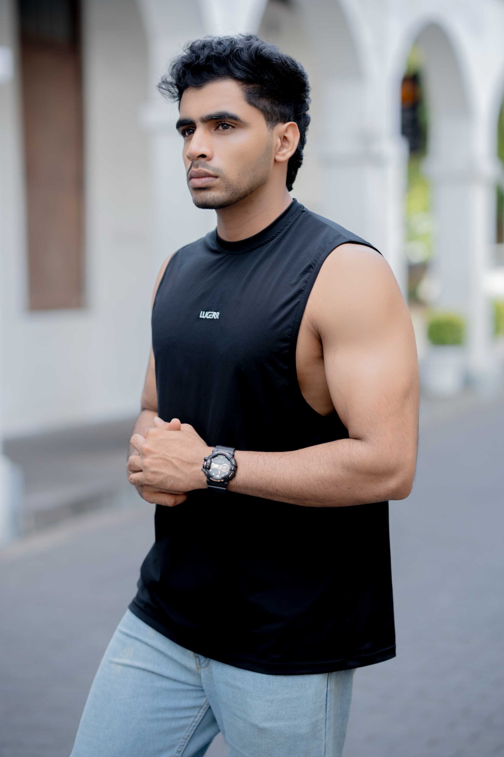 Lugerr Relax Tank Top - Black