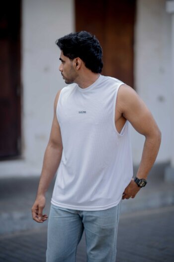 Lugerr Relax Tank Top - White